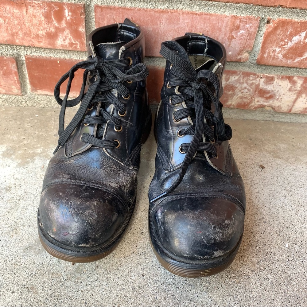 Vintage 90s Steel Toe Dr. Martens - US womens 9 UK 7